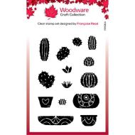 Build A Cactus Clear Stamp Set