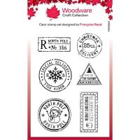 Christmas Postmarks Clear Stamp Set