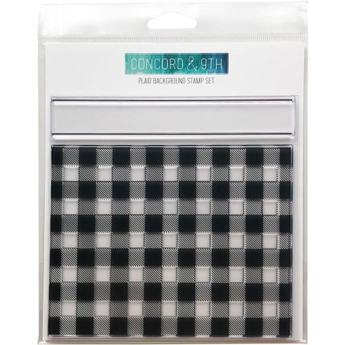 Concord & 9th Tartan Background Stamp Set