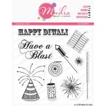 Firework Crackers Clear Stamp Set