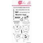 Crazy Monsters Clear Stamp Set
