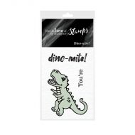 Pocket Sized Puns Dino-Mite Clear Stamp Set