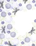 Majestix Dragonfly Garden Clear Stamp Set