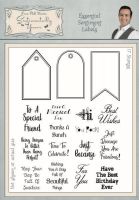 Essential Sentiment Labels Clear Stamp Set