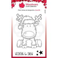 Festive Fuzzies Reindeer Clear Stamp Set