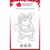 Festive Fuzzies Santa Clear Stamp Set