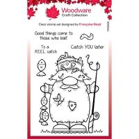 Fishing Gnome Clear Stamp Set