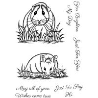 Guinea Pig and Hamster Clear Stamp Set