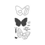 Hero Arts Stamp and Cut Butterfly