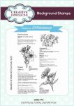 Horticultural Definition Cling Background Stamp