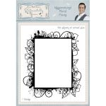 Inkspirational Floral Frame Rubber Stamp