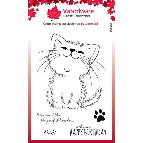 Kati The Kitten Clear Stamp Set 