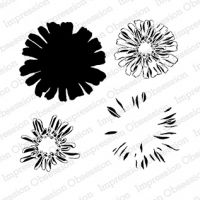 Layered Chrysanthemum Clear Stamp Set