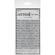 Letter It Its The Little Things Sentiment Clear Stamp Set