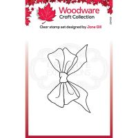 Woodware Mini Big Bow  Clear Stamp
