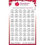 Mini Tag Alphabet Clear Stamp Set