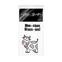 Pocket Sized Puns Moo Clear Stamp Set