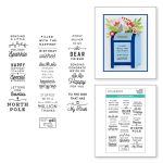 Parcel and Post Mailbox Sentiments Clear Stamp Set