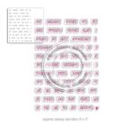 Everlasting Sentiments Clear Stamp Set