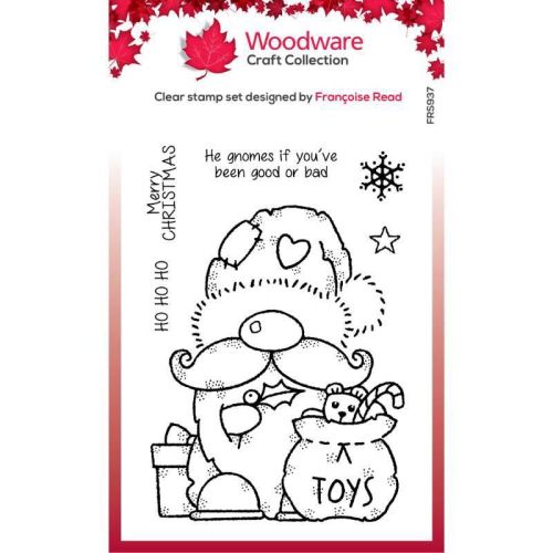 Santa Gnome Christmas Clear Stamp Set