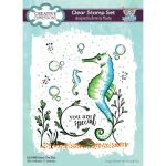 Seas The Day Seahorse Clear Stamp Set 