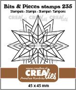 Starlight Rosette Clear Stamp