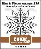 Starlight Rosette Clear Stamp