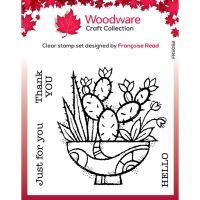 Succulent Display Clear Stamp Set