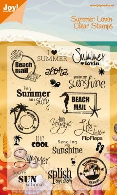 Summer Holiday Clear Stamp Set