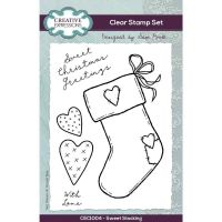 Sweet Stocking Christmas Clear Stamp Set 