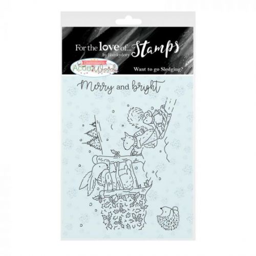 Want To Go Sledging Clear Stamp Set