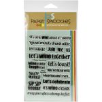 Wine Phrases Clear Stamp Set