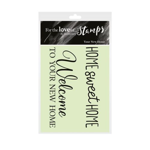 Your New Home Sentiment Clear Stamp Set