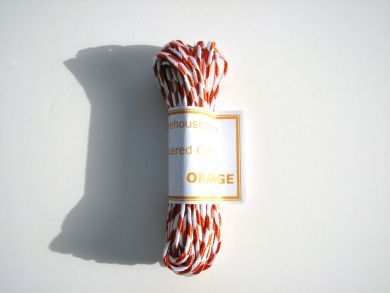 Orange Chequered Cord