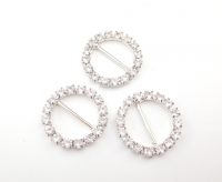 2.5cm Diamante Buckle Sliders