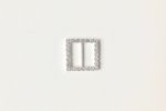 Diamante Buckle Slider Square