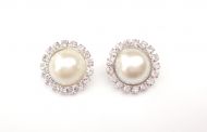 Pearl and Crystal Button Embellishments