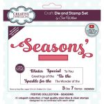 Seasons Christmas Stamp and Die Set