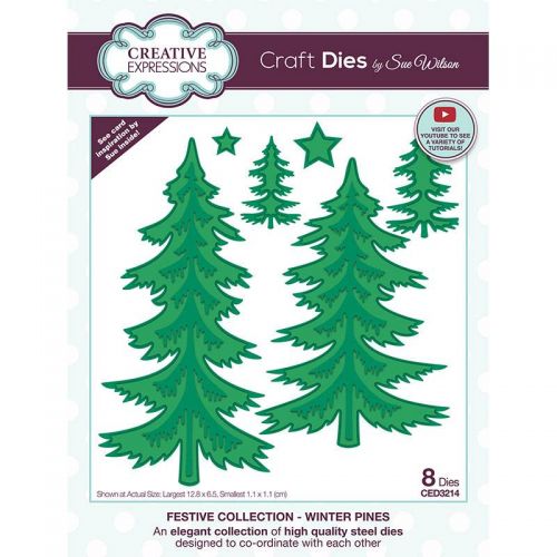 Winter Pine Trees Die Set (OUT OF STOCK)