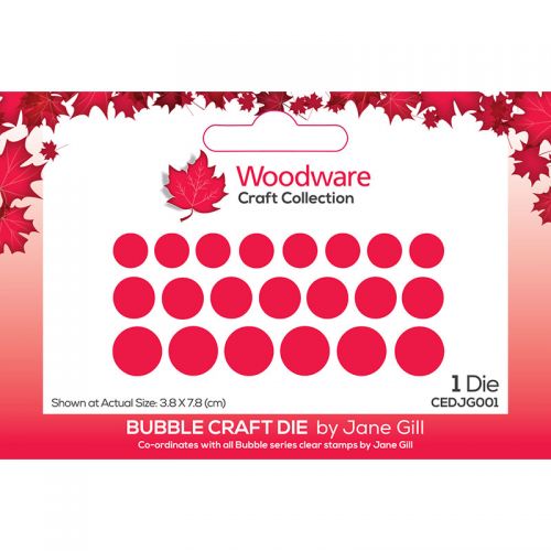 Woodware Bubble Craft Die