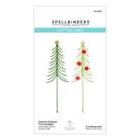 Spellbinders Squiggle Christmas Trees Die Set