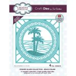 Beach Palms Stained Glass Die Set