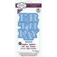 Big Bold Birthday Stamp and Die Set