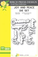 Joy and Peace Die Cutting Set