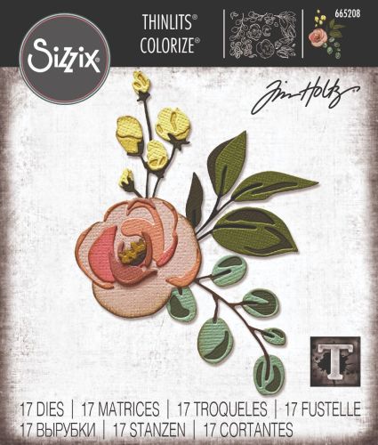 Tim Holtz Bloom Colorize Die Set