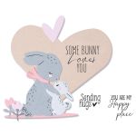 Sizzix Bunny Love Stamp And Die Set