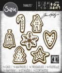 Sizzix Thinlits Christmas Cookies Die Set