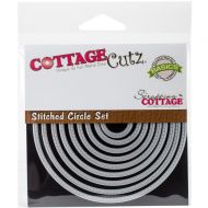 Cottage Cutz Stitched Circles Die Cutting Set
