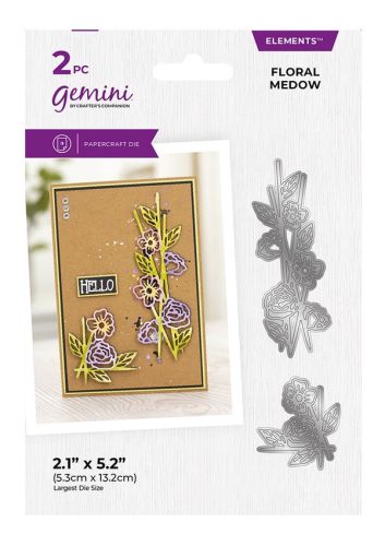 Floral Meadow Corner and Border Die Set