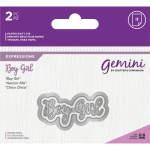 Gemini Expressions Boy Girl Die Set